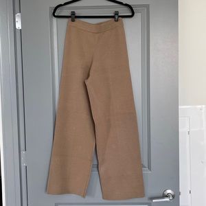 Zara Tan Knit Pant
